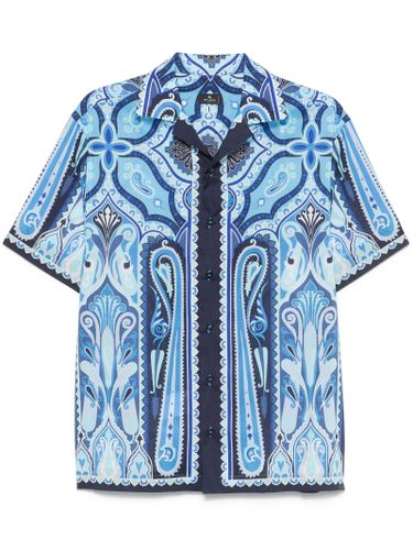 Etro Shirts Blue - Etro - Modalova