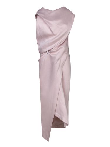 Issey Miyake Drapared Pink Dress - Issey Miyake - Modalova