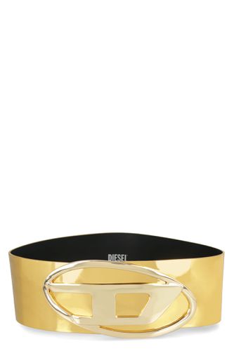 Diesel B-1dr Metallic Leather Belt - Diesel - Modalova