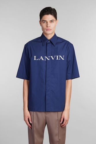 Lanvin Shirt In Blue Cotton - Lanvin - Modalova