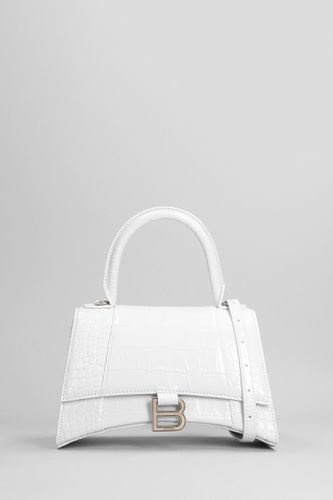 Hourglass B Shoulder Bag In Leather - Balenciaga - Modalova