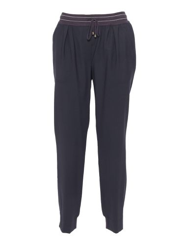 Lorena Antoniazzi Soft Blue Joggers - Lorena Antoniazzi - Modalova