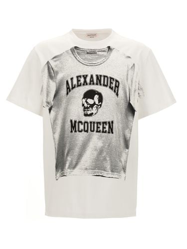 Logo Print T-shirt - Alexander McQueen - Modalova