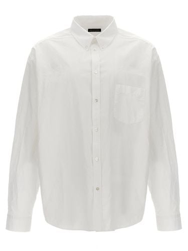 Balenciaga Logo Print Shirt - Balenciaga - Modalova