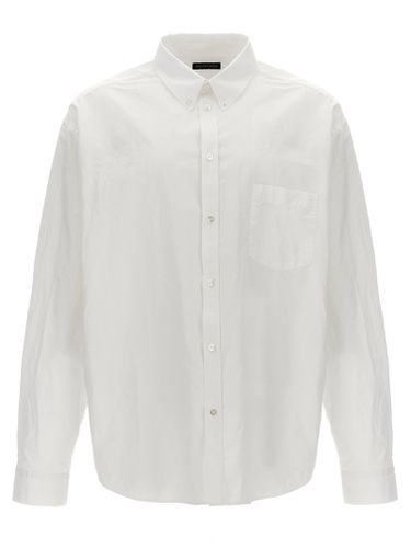 Balenciaga Logo Print Shirt - Balenciaga - Modalova