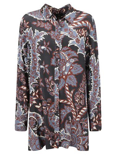 Etro Printed Long Shirt - Etro - Modalova