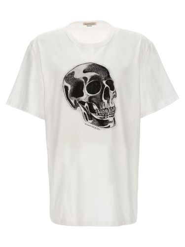 Skull Print T-shirt - Alexander McQueen - Modalova