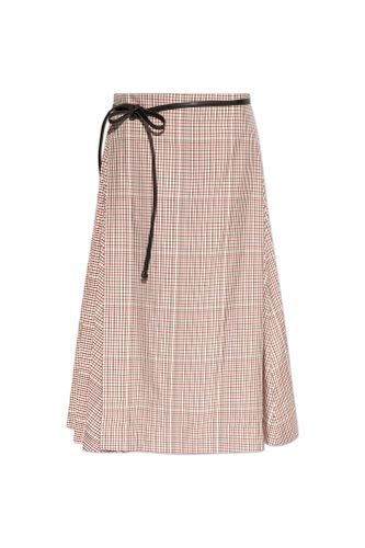 Bottega Veneta Plaid Skirt - Bottega Veneta - Modalova