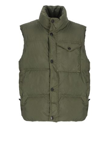 Stand Up Collar Padded Gilet - Stone Island - Modalova