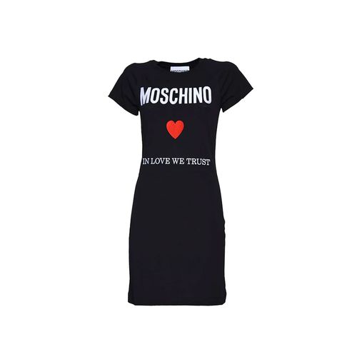 Couture In Love We Trust Mini Dress - Moschino - Modalova