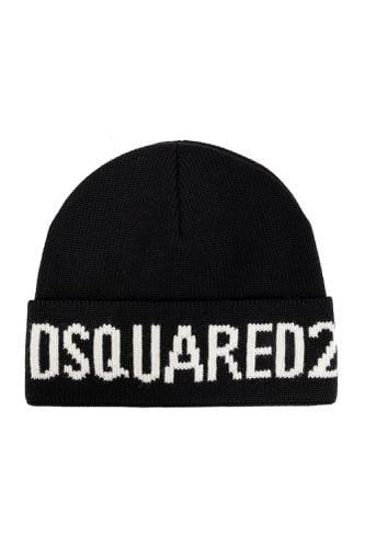 Dsquared2 Woolen Hat - Dsquared2 - Modalova