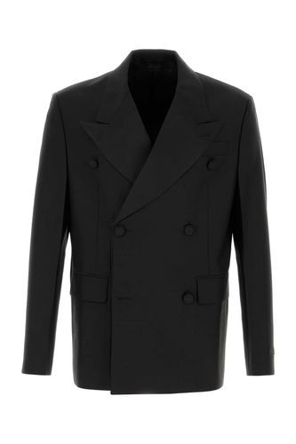 Prada Black Mohair Blend Blazer - Prada - Modalova