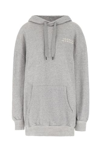 Grey Cotton Blend Oversize Sweatshirt - Isabel Marant - Modalova