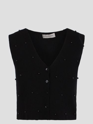 Rhinestone-embellished Waistcoat - Ermanno Firenze - Modalova