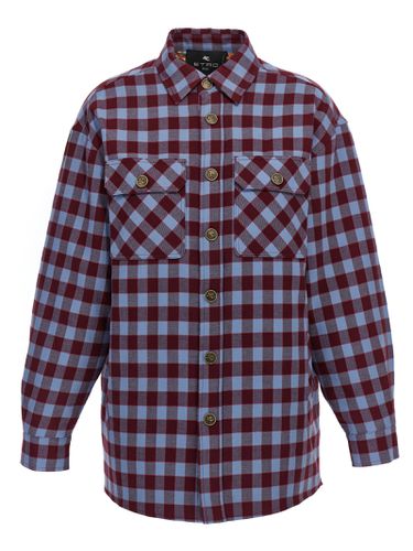 Etro Check Overshirt - Etro - Modalova