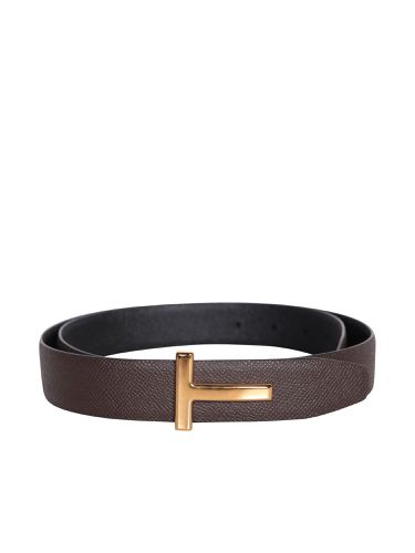 Tom Ford Soft Belt Black And Brown - Tom Ford - Modalova