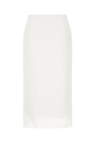 SportMax White Cotton Skirt - SportMax - Modalova