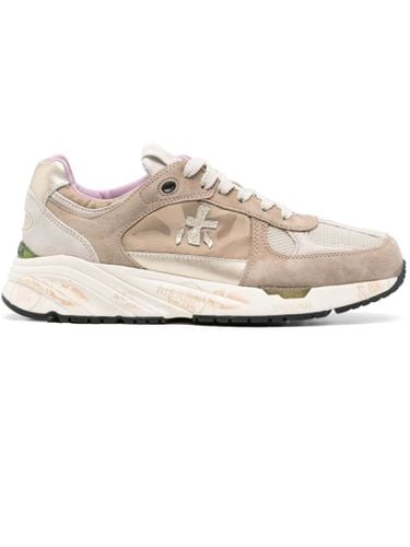 Premiata Beige Suede Mase Sneakers - Premiata - Modalova