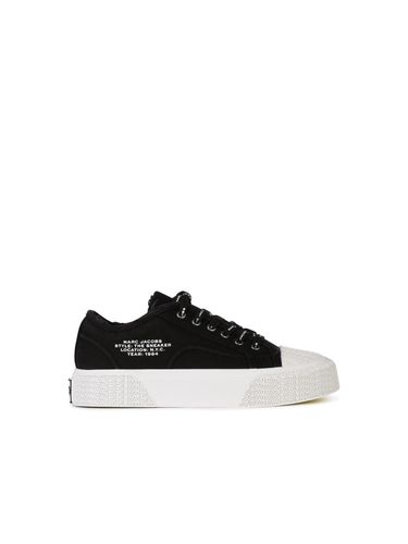 Marc Jacobs Black Canvas Sneakers - Marc Jacobs - Modalova