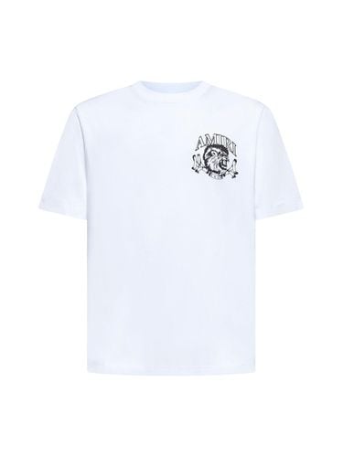 AMIRI Lion Outline Crewneck T-shirt - AMIRI - Modalova