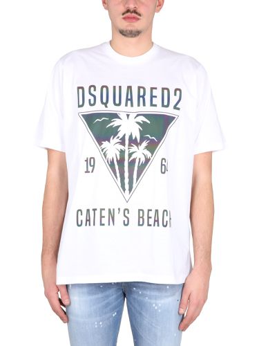 Dsquared2 Catens Beach T-shirt - Dsquared2 - Modalova