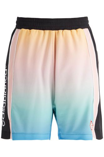 Pastel Football Bermuda Shorts - Casablanca - Modalova
