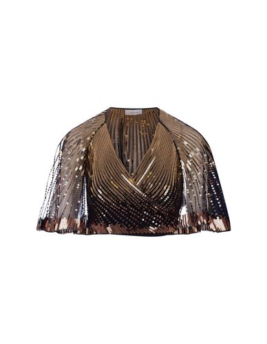 Haut Top Short Sleeves Navy Gold Bronze - Paco Rabanne - Modalova