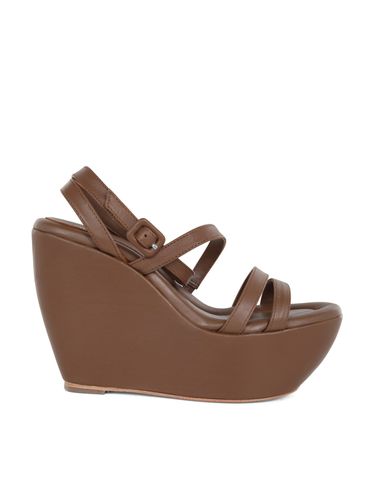 Iraide Wedge Sandals With Ankle Bands - Paloma Barceló - Modalova