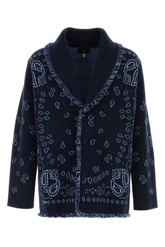 Embroidered Jacquard Cardigan - Alanui - Modalova