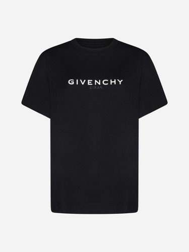 Givenchy Logo Cotton T-shirt - Givenchy - Modalova