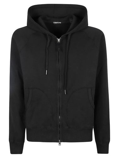 Tom Ford Zipped Drawstring Hoodie - Tom Ford - Modalova