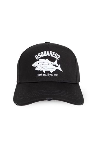 Logo Embroidered Baseball Cap - Dsquared2 - Modalova