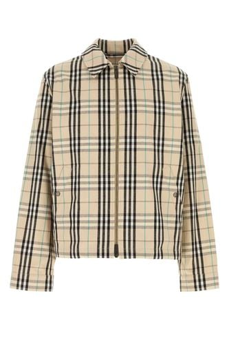 Burberry Embroidered Cotton Jacket - Burberry - Modalova