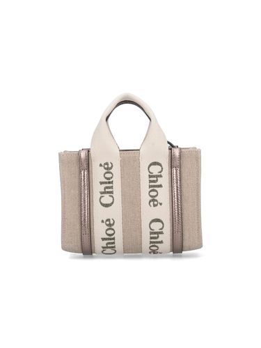 Chloé woody Mini Bag - Chloé - Modalova