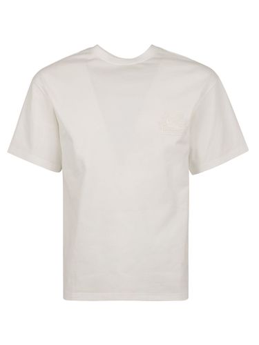 Etro Chest Logo Embroidered T-shirt - Etro - Modalova