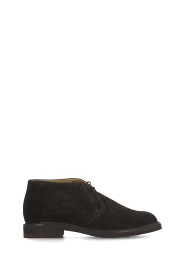 Suede Leather Lace-up Shoes - Berwick 1707 - Modalova