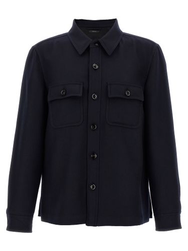 Double Splittable Light Wool Overshirt - Tom Ford - Modalova