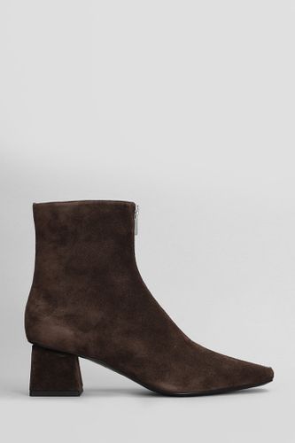 Ryder High Heels Ankle Boots In Suede - Simkhai - Modalova