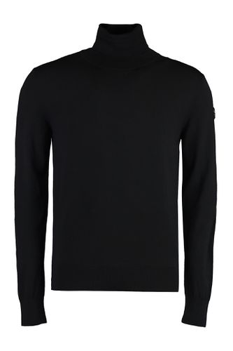 Virgin Wool Turtleneck Sweater - Moncler - Modalova