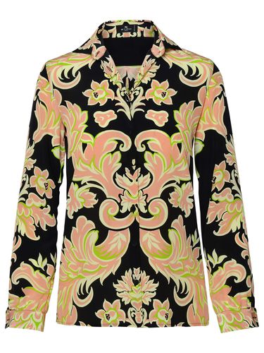 Etro Black Silk Shirt - Etro - Modalova