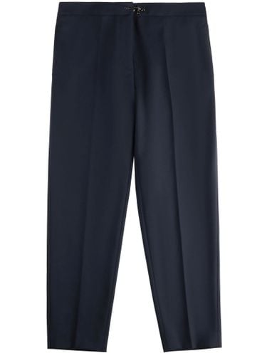 Fay Navy Blue Wool Trousers - Fay - Modalova