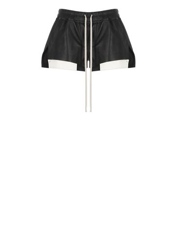 Fog Boxers Leather Shorts - Rick Owens - Modalova