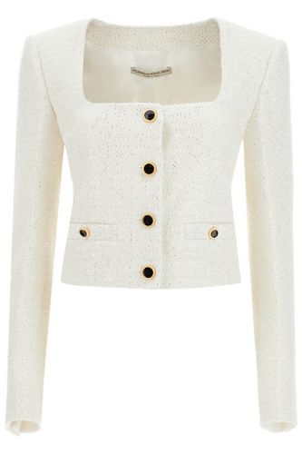 Tweed Jacket With Sequins Embell - Alessandra Rich - Modalova