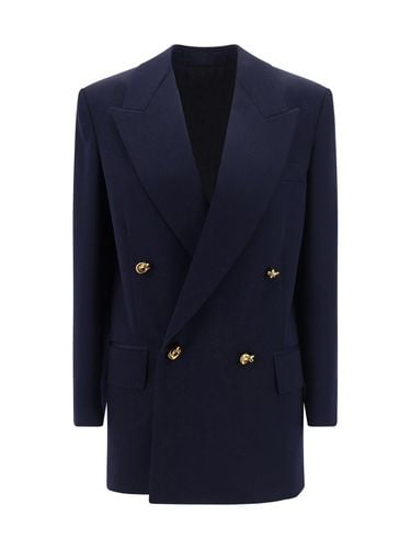 Double-breasted Virgin Wool Jacket - Bottega Veneta - Modalova