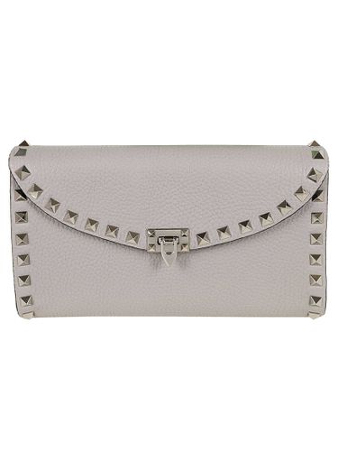 Wallet W/strap Rockstud - Valentino Garavani - Modalova