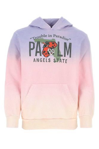 Palm Angels Logo Printed Hoodie - Palm Angels - Modalova