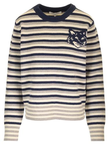 Maison Kitsuné Intarsia Sweater - Maison Kitsuné - Modalova