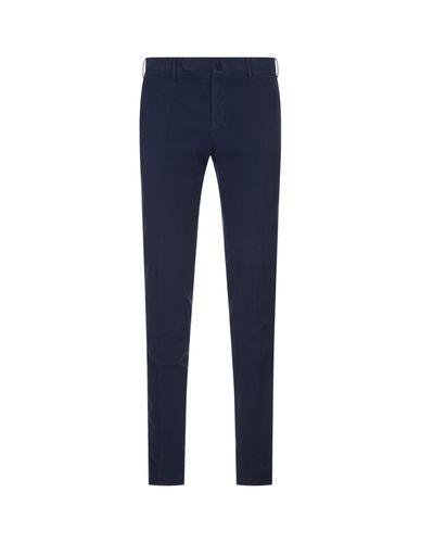 Slim Fit Trousers In Certified Doeskin - Incotex - Modalova