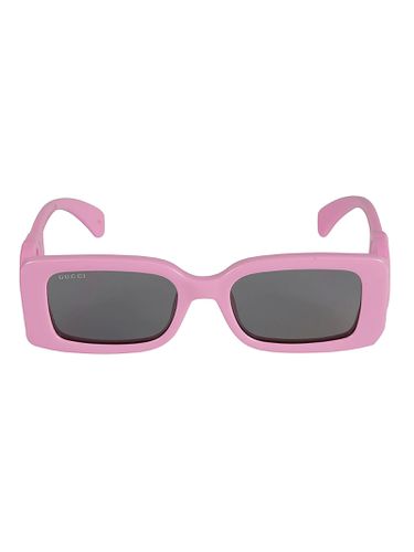 Rectangle Thick Sunglasses - Gucci Eyewear - Modalova