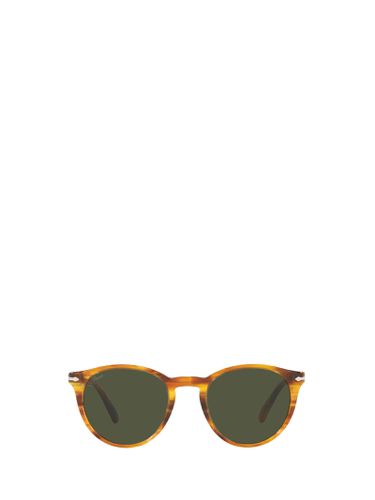 Po3152s Striped Brown Sunglasses - Persol - Modalova